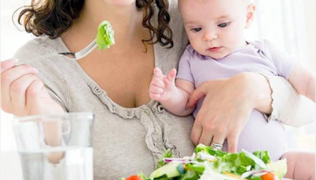 La alimentación de la mamá lactante: Las verduras